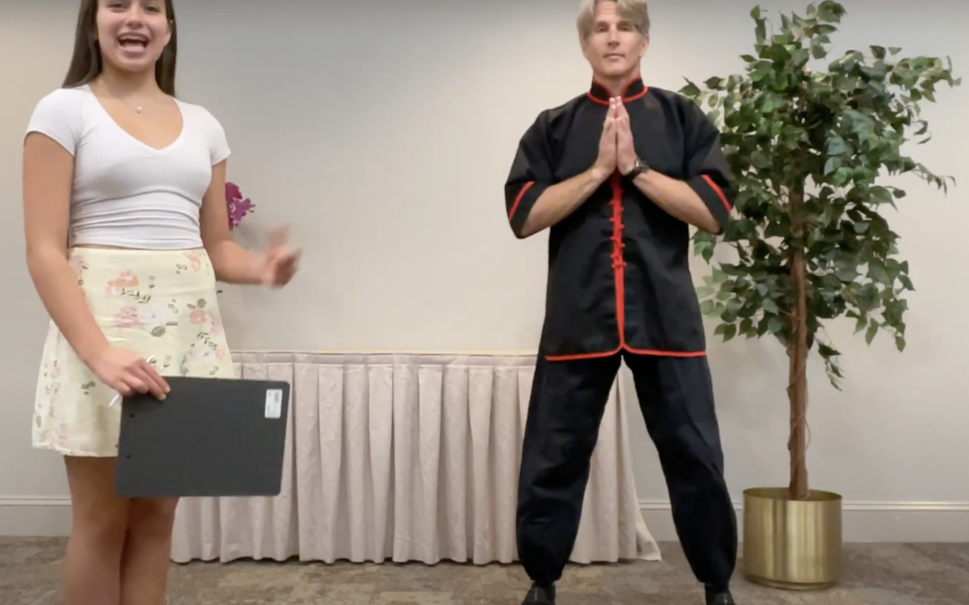 Learn Qigong Online from home - video screen shot